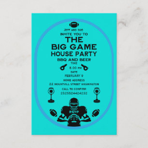 Big Game BBQ House Party Tilläggskort