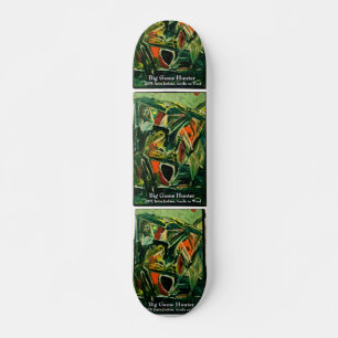 BIG GAME HUNTER OLD SCHOOL SKATEBOARD BRÄDA 18 CM