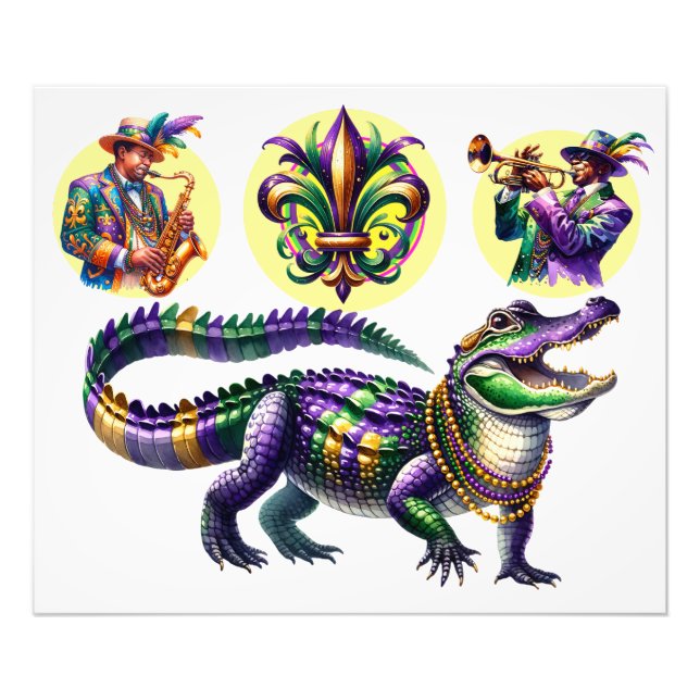 BIG GATOR FOTOTRYCK (Framsidan)