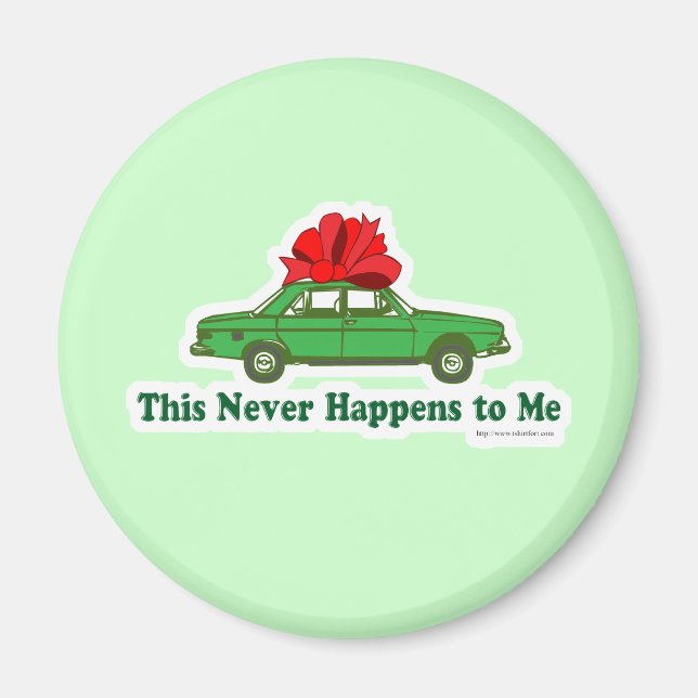 Big Gift Funny jul Magnet (Framsidan)