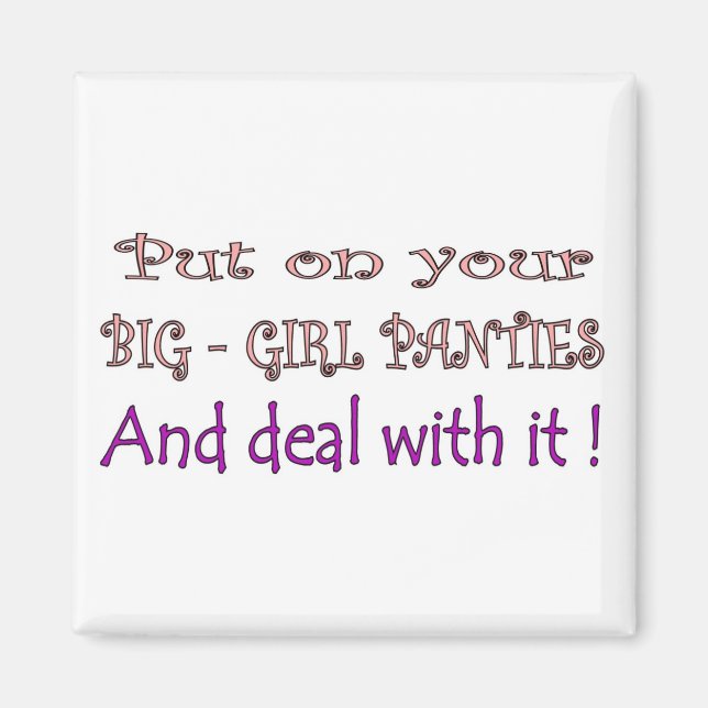Big Girl Panties Magnet (Framsidan)