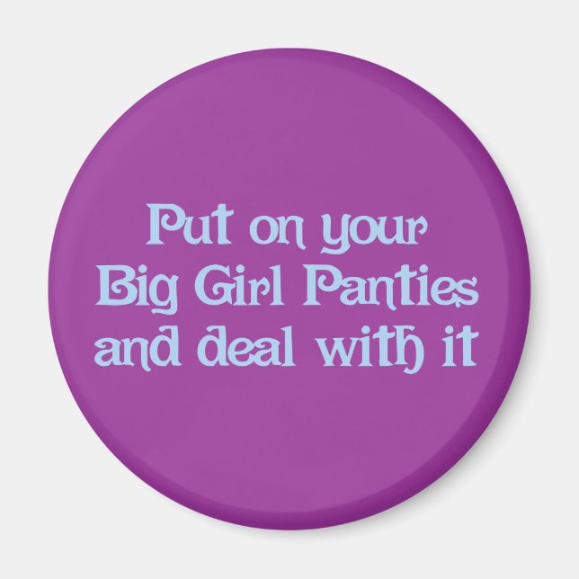 Big Girl Panties Magnet (Framsidan)