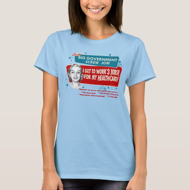 Big Government Healthcare T-Shirt (Framsida)