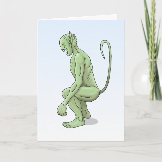 Big Green Goblin Kort (Framsida)