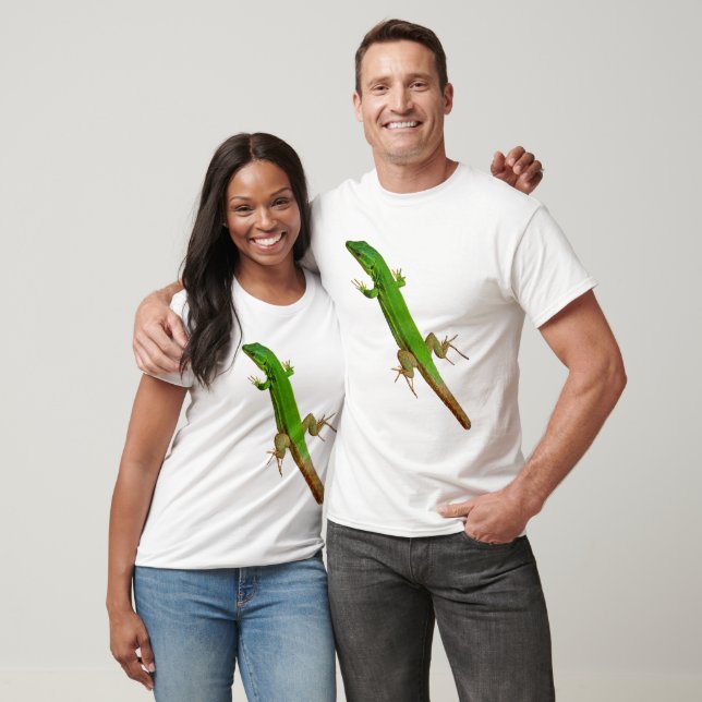 Big Grönt Lizard T-shirts (Unisex)