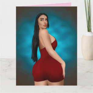 BIG GRUND BEAUTY HAPPY VALENTINE'S DAY BIG CARD TACK KORT