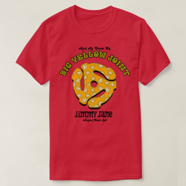 Big Gult Joint T Shirt (Design framsida)