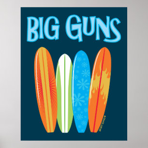 BIG GUNS- SPORTSLANG- POSTER