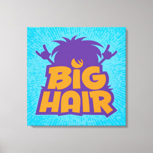 Big Hair Band-Logotyp Canvastryck