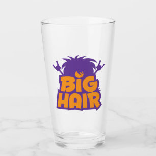 Big Hair Band-Logotyp Glaskopp