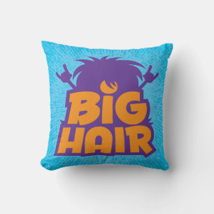 Big Hair Band-Logotyp Kudde