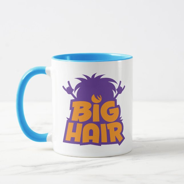 Big Hair Band-Logotyp Mugg (Vänster)