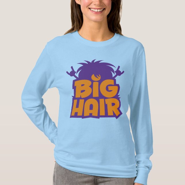 Big Hair Band-Logotyp T Shirt (Framsida)