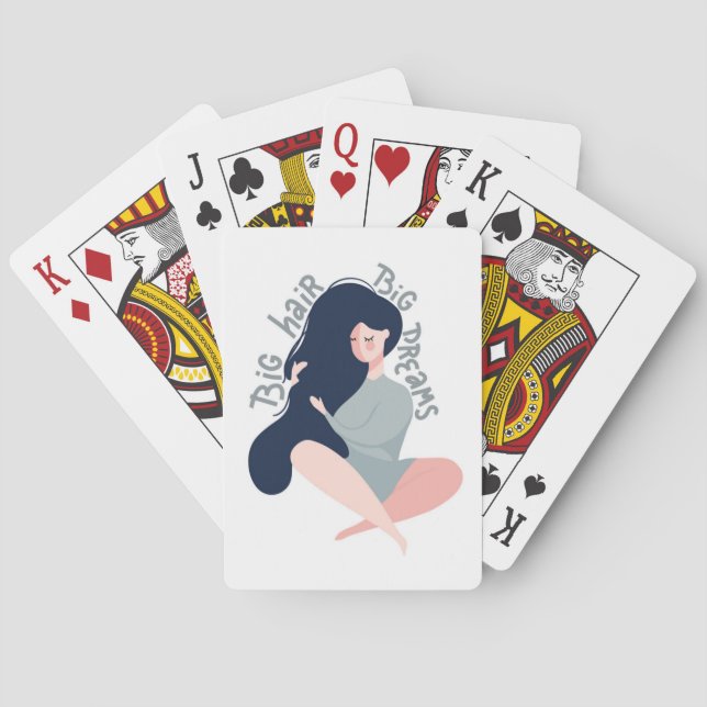 Big Hair Big Dreams Casinokort (Baksidan)