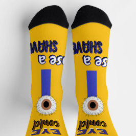 Big Hairy Eye Crew Socks