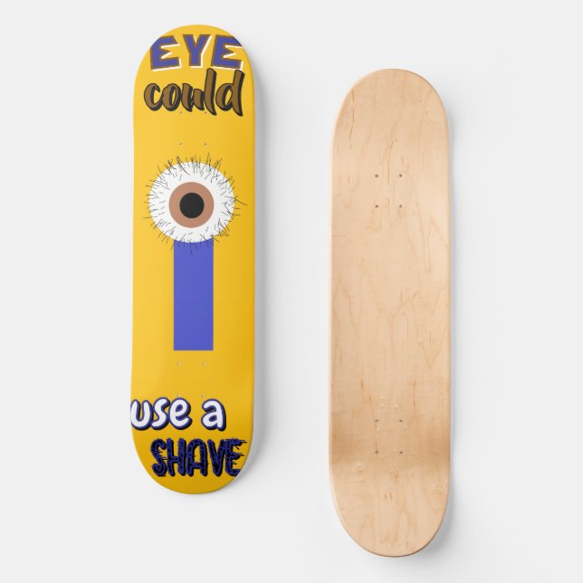 Big Hairy Eye Skateboard (Framsida)