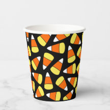 Big Halloween Candy corn på Black