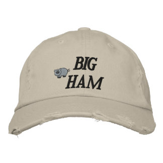 Big Ham Embroized Hat Broderad Keps