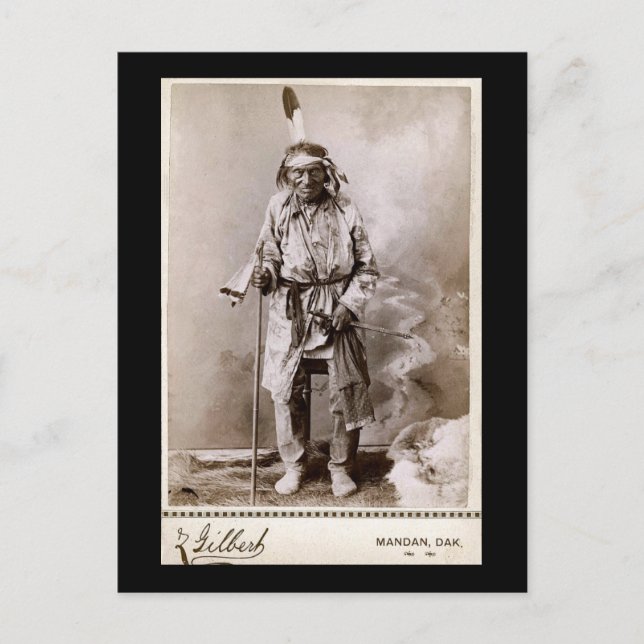 Big Hand 1880 Vykort (Framsida)