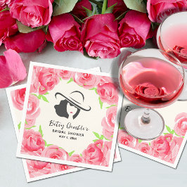 Big Hat Dam Ro Derby Möhippa Pappersservett