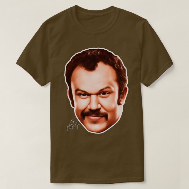 Big Head Cal Naughton Jr T Shirt (Design framsida)