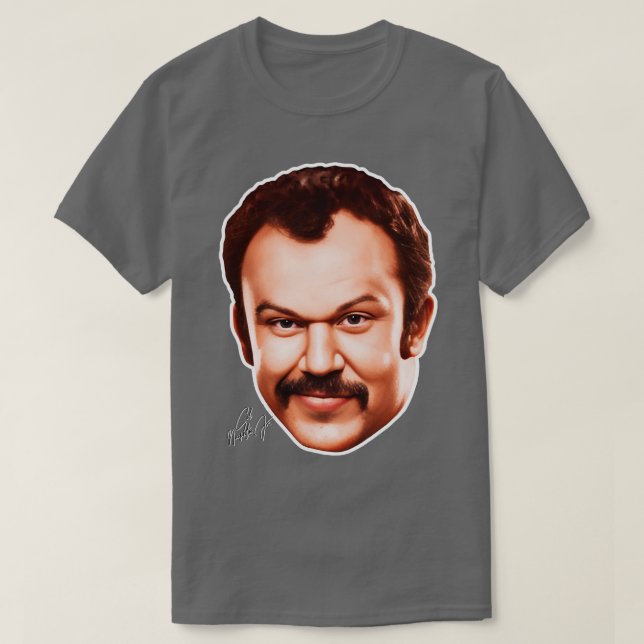 Big Head Cal Naughton Jr T Shirt (Design framsida)