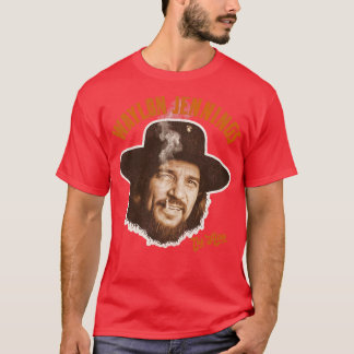 Big Head Hoss Waylon Jennings Tribute T Shirt