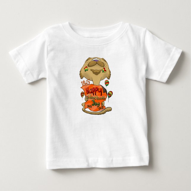 Big Head Junetelfte Katt T Shirt (Framsida)