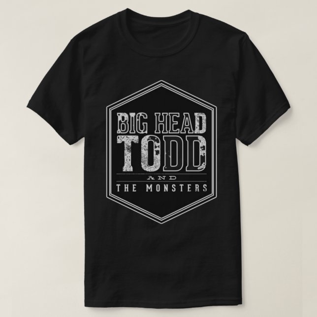 Big Head Todd och Monsters Group Music sten po T Shirt (Design framsida)