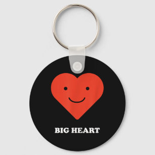Big Heart Bigger Butt Funny Sarcastic Humor Joke Nyckelring