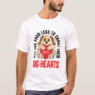 Big Hearted Hundar Manar White T Shirt