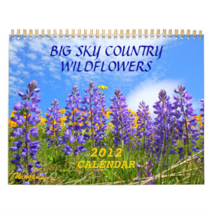Big Himlar Land Wildblommor 2012 Kalender