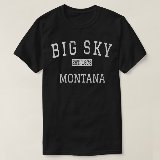 Big Himlar Montana MT Vintage T Shirt (Design framsida)