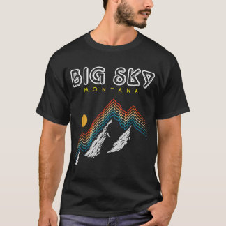 Big Himlar Montana - USA Ski Resort 1980 s Retro C T Shirt