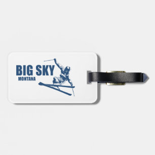 Big Himlar Resort Montana Skier Bagagebricka