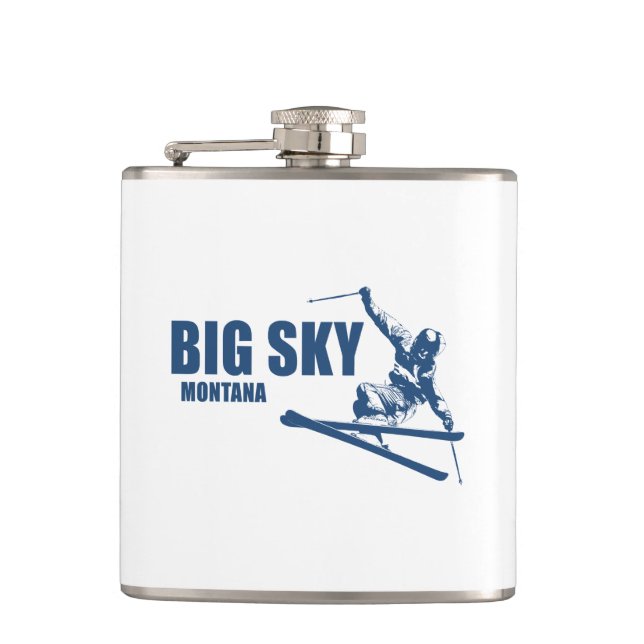 Big Himlar Resort Montana Skier Fickplunta (Framsidan)