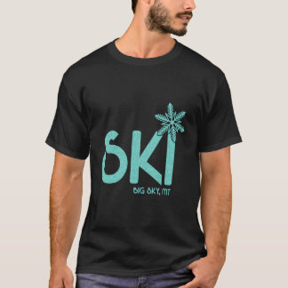 Big Himlar Skiing Hoodie Montana Ski T Shirt