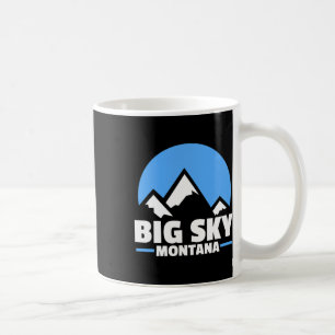 Big Himmel Montana Snowboarding Mountain Kaffemugg