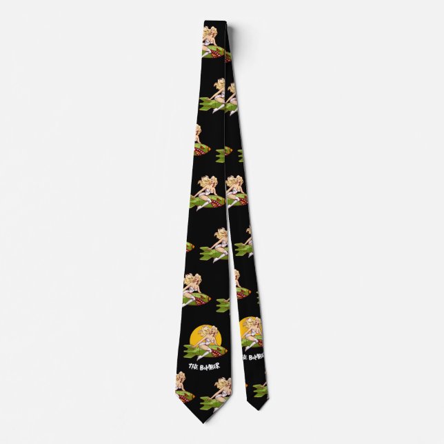 Big Hitter Golf Pappa Retro Pin Up The Bomber Muns Slips (Framsida)