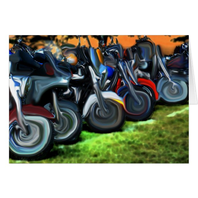 Big Hjul Dream Hälsningskort (Framsidan Horizontal)