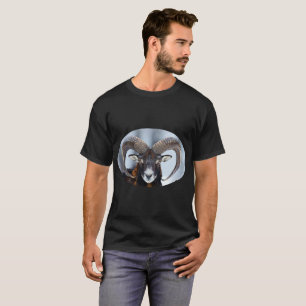 Big Horn Ram Sheep - Mouflon T Shirt