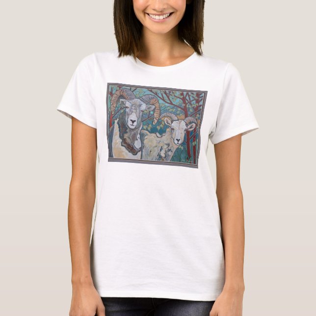 Big Horn Sheep Tee Shirt (Framsida)