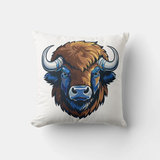 big horned bison kudde (Framsida)