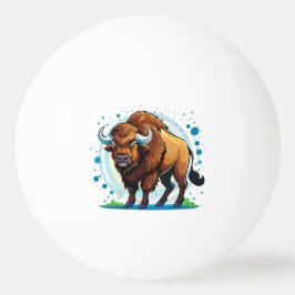 big horned bison pingisboll