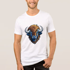 big horned bison t shirt