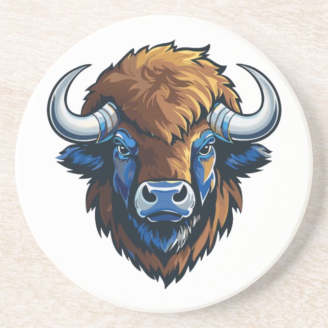 big horned bison underlägg (Framsidan)