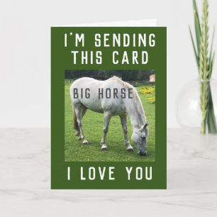 Big Horse I Kärlek, ditt kort