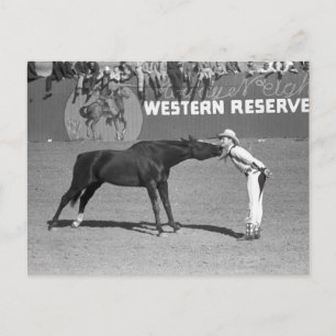 Big Horse Kiss, 1940 Vykort