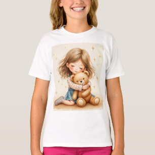 Big Hugs - Cute Girl Hugger Nalle T Shirt