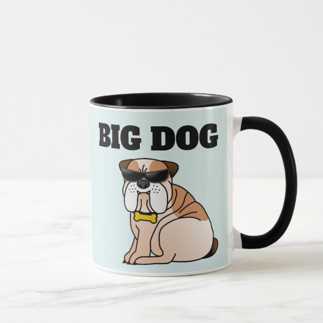 BIG HUND HUND ÄLSKARE KAFFE KOPPAR (Höger)